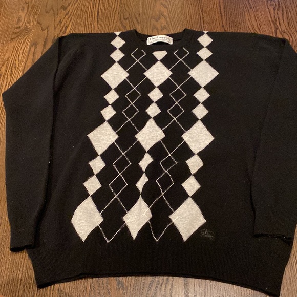Burberry argyle sweater, size: M (112cm) - Picture 4 of 8